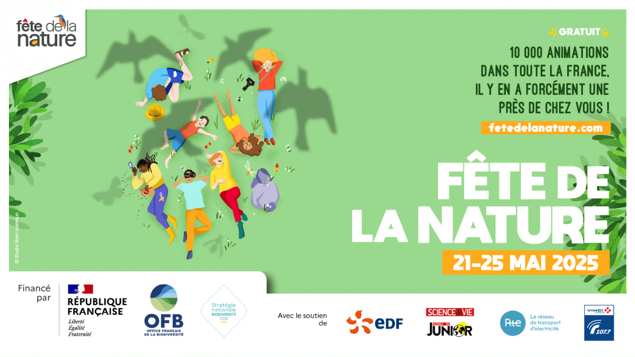 Affiche officielle la Fête de la nature 2025